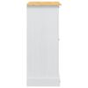 vidaXL Cassapanche di stoccaggio con cassetto Bianco 92 x 48 x 114 cm