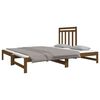 vidaXL Dormeuse Estraibile Ambra 2x(90x190) cm Legno Massello di Pino
