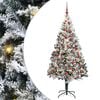 vidaXL Albero di Natale artificiale Bianco 180 cm