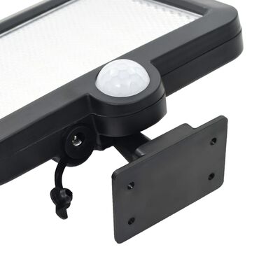 vidaXL Lampada Solare con Sensore di Movimento a LED Bianca