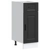 vidaXL Base da Cucina Porto Nero in Legno Multistrato