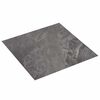 vidaXL Plance per Pavimentazione Autoadesiva Nero 30,5 x 30,5 cm 20 pz