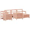 vidaXL Set Divani da Giardino 7 pz in Legno Massello Abete Douglas