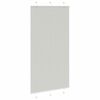 vidaXL Tenda Plissettata Grigio Chiaro 110x200 cm Larghezza Tessuto