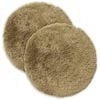 vidaXL Cuscino con cuscino HEERLEN 2 pz Grigio Chiaro Fleece PV