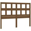 vidaXL Testiera per Letto ambra 125,5x4x100 cm Legno Massello di Pino