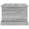 vidaXL Tavolino da Salotto Grigio Sonoma 50x50x35 cm Legno Multistrato