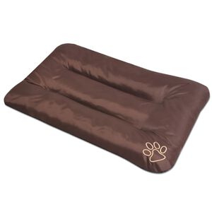 vidaXL Materasso per Cani Taglia XL Marrone