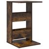 vidaXL Tavolo laterale Rovere fum&eacute; 40 x 35 x 60,5 cm