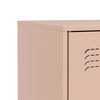 vidaXL Credenza Rosa 67x39x73 cm in Acciaio