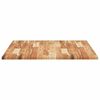 vidaXL Piano Tavolo Rettangolare 100x80x2cm Legno Massello di Acacia