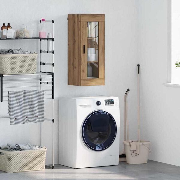 vidaXL Pensile Rovere artigianale 34,5 x 34 x 90 cm