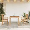 vidaXL Set da Pranzo per Giardino 3 pz in Legno Massello di Teak