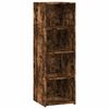 vidaXL Credenza Rovere Fumo 40x41x124cm in Legno Multistrato