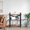 vidaXL Libreria Legno vecchio 100 x 33,5 x 102 cm Legno multistrato
