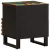 vidaXL Comodini 2pz 40x34x46 cm in Legno Massello di Recupero