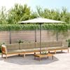 vidaXL Set Divano Pallet Giardino 5pz con Cuscini Massello Acacia