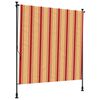 vidaXL Tenda a Rullo Esterna Multicolore 200 x 270 cm