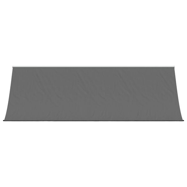 vidaXL Tenda da Sole Retrattile Antracite 400x150 cm Tessuto e Acciaio