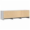 vidaXL Mobile TV Grigio Sonoma 140 x 34 x 40 cm Legno multistrato