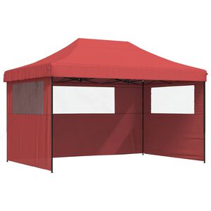 vidaXL Tenda Party Borgogna 292 x 440 x 315 cm Tessuto Oxford