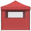 vidaXL Tenda Party Borgogna 279 x 410 x 315 cm Tessuto Oxford