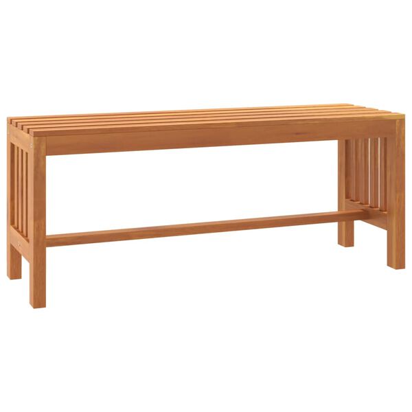 vidaXL Panca da Giardino 110 cm Legno Massello di Eucalipto