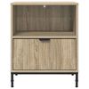 vidaXL Armadio da Notte con cassetto rovere sonoma 49 x 36 x 61 cm