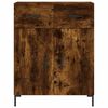 vidaXL Credenza Rovere Fumo 69,5x34x90 cm in Legno Multistrato
