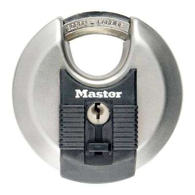 Master Lock Lucchetto a Disco Excell Acciaio Inox 70 mm M40EURD