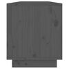 vidaXL Mobile Porta TV Grigio 110,5x34x40 cm in Legno Massello di Pino