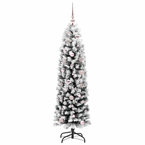 vidaXL Albero di Natale artificiale con 150 LED Verde 150 cm