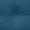 vidaXL Cuscino per Schiena Blu 180 x 24 x 50 cm Velluto
