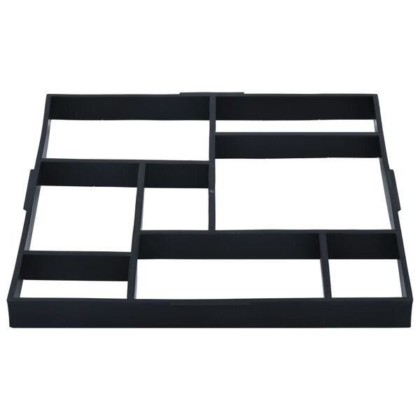 vidaXL Stampi per Pavimenti 2 pz 50,4x50,4x4,3 cm Plastica
