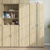vidaXL Credenza Rovere Sonoma 45x42,5x185 cm in Legno Ingegnerizzato