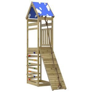 vidaXL Set da Gioco da Esterno in Legno di Pino Impregnato