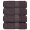 vidaXL Salviette FROGN 4 pz Antracite 15x21 cm 360 g/m&sup2;