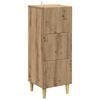 vidaXL Mobile con Cassetti 33 x 34,5 x 90 cm Legno ingegnerizzato