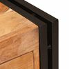 vidaXL Credenza Marrone 66 x 33 x 70 cm Legno di Acacia Massello