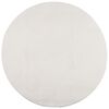 vidaXL Tappeto IZA a Pelo Corto con Aspetto Scandinavo Crema &Oslash; 120 cm