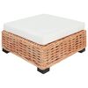 vidaXL Set Divano 18 pz in Rattan Naturale