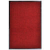vidaXL Zerbino Rosso 117x220 cm in PVC