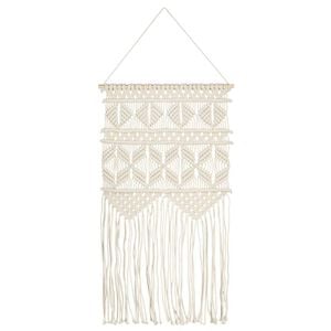 vidaXL Decorazione da Parete in Macram&egrave; 40x80 cm Cotone