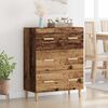 vidaXL Credenza Legno vecchio 69,5 x 34 x 90 cm Legno multistrato