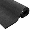 vidaXL Tappetino Altro Antracite e Nero 120 x 400 cm Poliammide e PVC