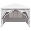 vidaXL Tenda per Feste 3x4 m Bianca