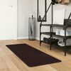 vidaXL Runner Tappeto MARSA Antracite 200 x 50 cm Poliestere e PVC