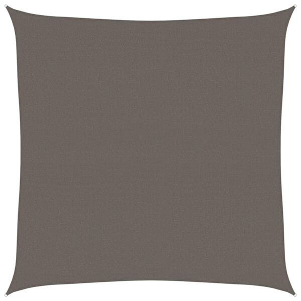 vidaXL Vela Parasole 160 g/m² Antracite 4x4 m in HDPE