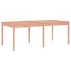 vidaXL Set da Pranzo per Giardino 17 pz in Legno Massello di Douglas
