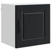 vidaXL Armadietto a muro PORTO Nero 40 x 31 x 40 cm